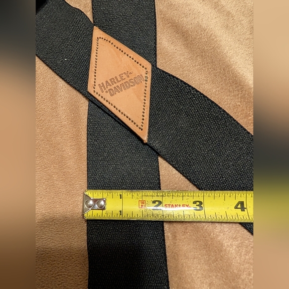 Vintage Rare Authentic Harley-Davidson Adj Suspenders With Iconic HD Logos - Picture 9 of 9
